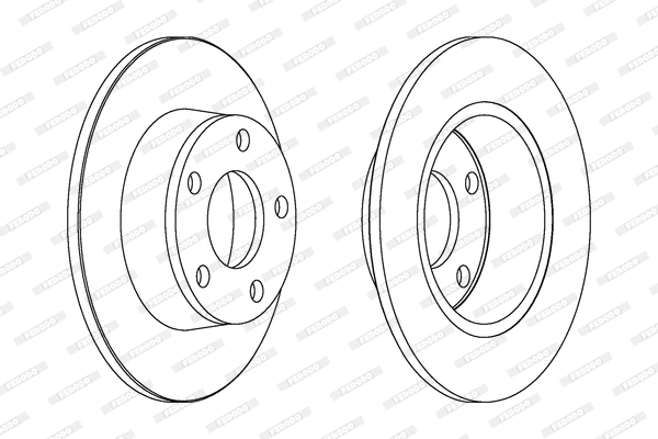 Brake Disc (DDF1190)