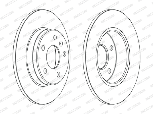 Brake Disc (DDF2508C)