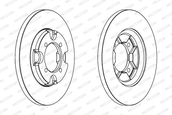 Brake Disc (DDF531)