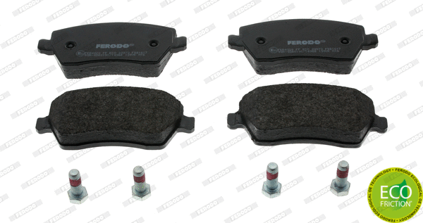 Brake Pad Set, disc brake (FDB1617)