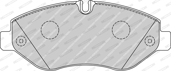 Brake Pad Set, disc brake (FVR4036)