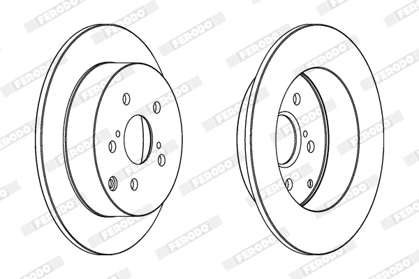 Brake Disc (DDF1924X)