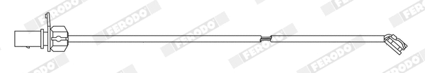 Warning Contact, brake pad wear (FWI463)
