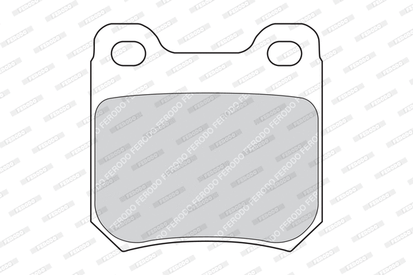 Brake Pad Set, disc brake (FDB609)