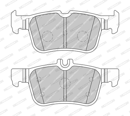 Brake Pad Set, disc brake (FDB4685-D)