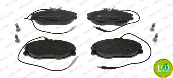 Brake Pad Set, disc brake (FDB1063)