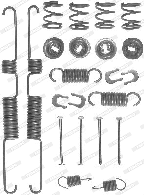 Accessory Kit, brake shoes (FBA118)