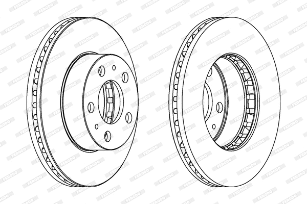 Brake Disc (DDF163)