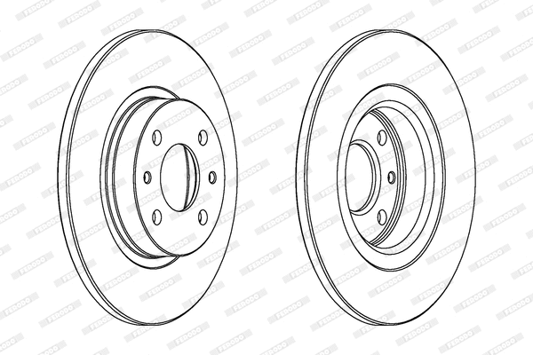 Brake Disc (DDF141)