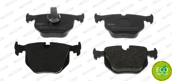 Brake Pad Set, disc brake (FDB1483)