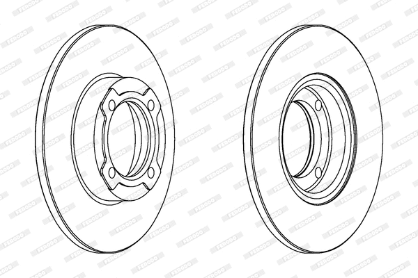 Brake Disc (DDF418)