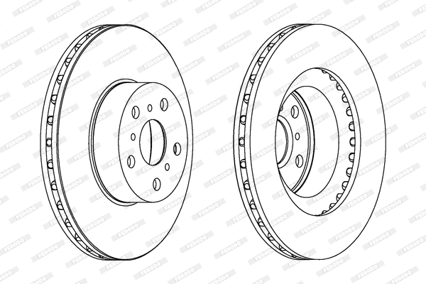 Brake Disc (DDF1055)