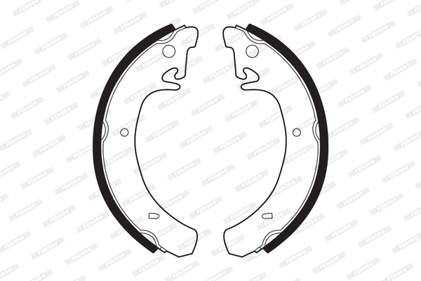 Brake Shoe Set (FSB240)