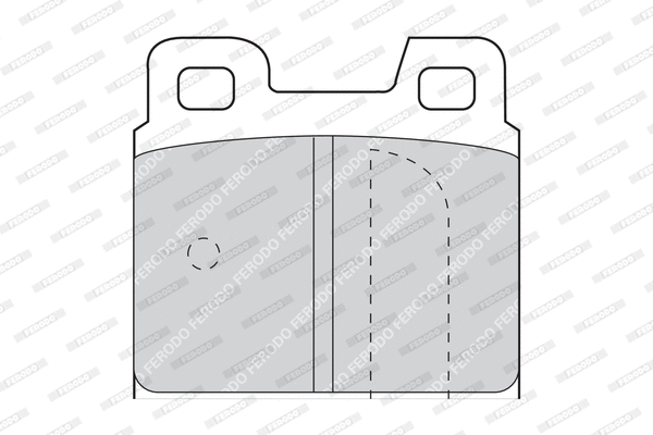 Brake Pad Set, disc brake (FDB93)