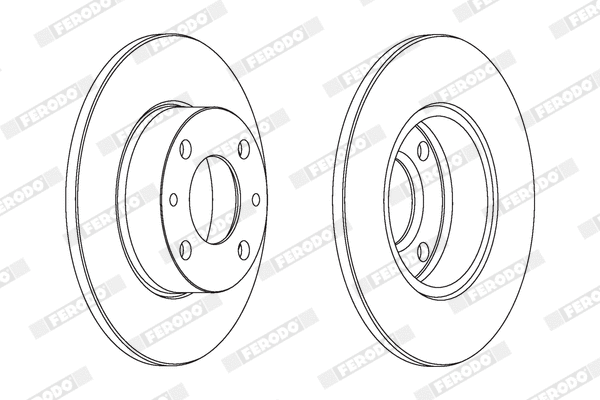 Brake Disc (DDF083X)