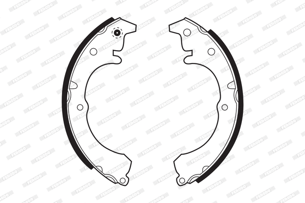 Brake Shoe Set (FSB406)