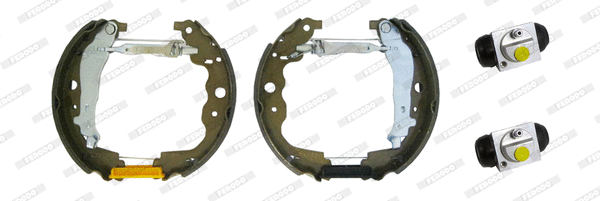 Brake Shoe Set (FMK621)