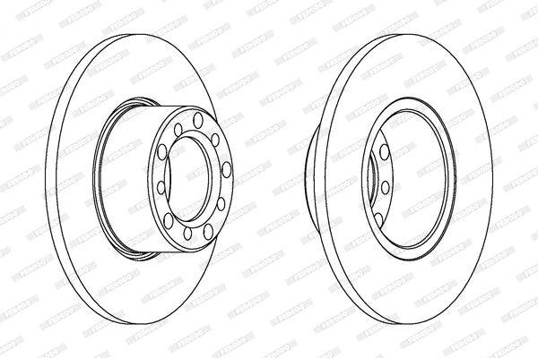 Brake Disc (DDF008)