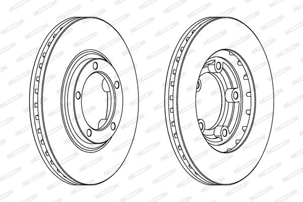Brake Disc (DDF1822)