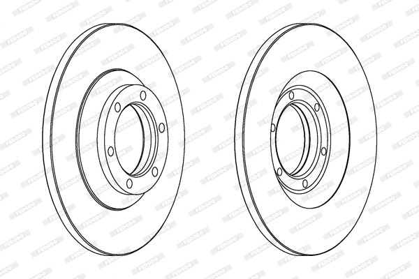 Brake Disc (DDF1038)