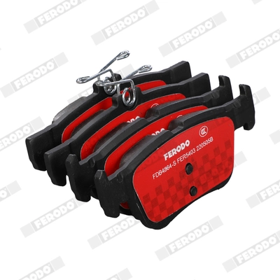 Brake Pad Set, disc brake (FDB4864-S)
