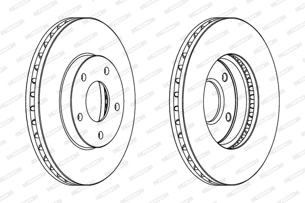 Brake Disc (DDF1250C)