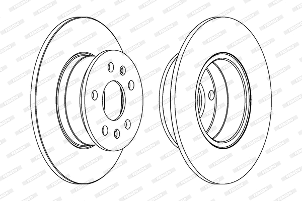 Brake Disc (DDF033)