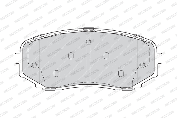 Brake Pad Set, disc brake (FDB4365)