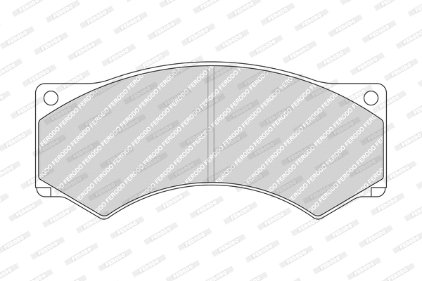 Brake Pad Set, disc brake (FCV376)