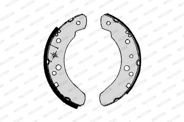 Brake Shoe Set (FSB394)