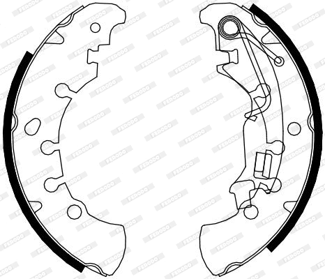 Brake Shoe Set (FSB4076)