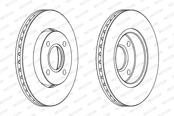 Brake Disc (DDF423)