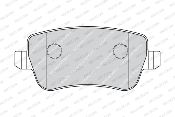 Brake Pad Set, disc brake (FDB1798)