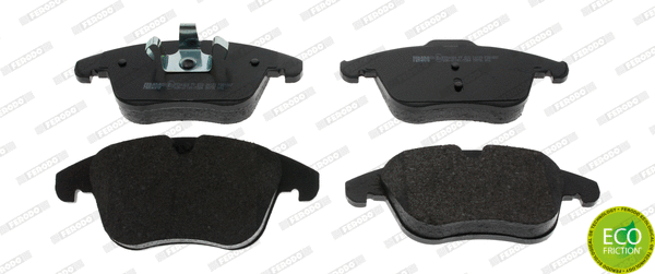 Brake Pad Set, disc brake (FDB1897)