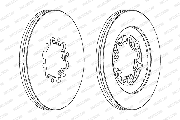 Brake Disc (DDF1398)