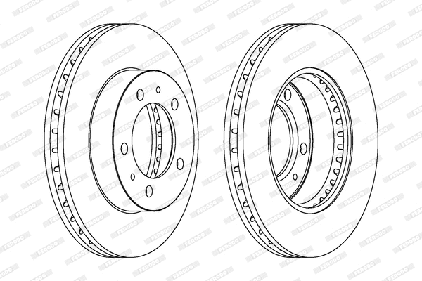 Brake Disc (DDF772)