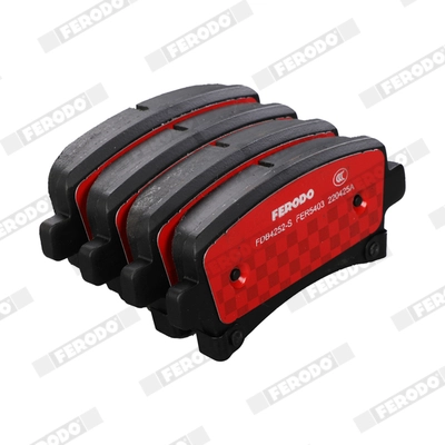Brake Pad Set, disc brake (FDB4252-S)