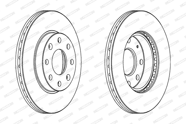 Brake Disc (DDF1279)