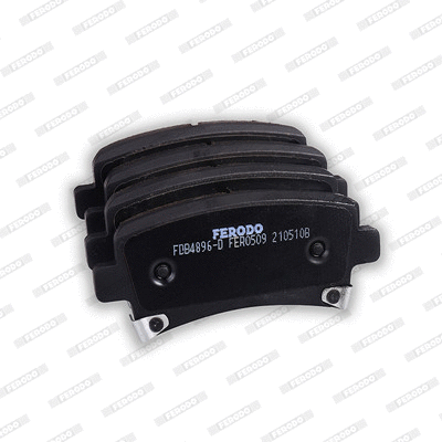 Brake Pad Set, disc brake (FDB4896-D)