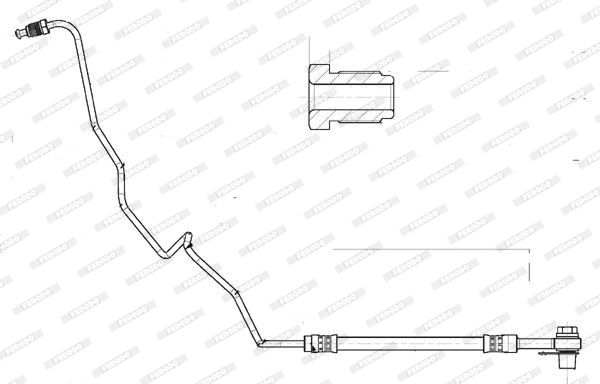 Brake Hose (FHY3361)