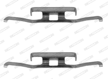 Accessory Kit, disc brake pad (FBA486)