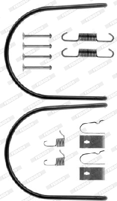 Accessory Kit, brake shoes (FBA50)