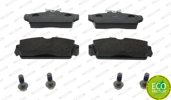 Brake Pad Set, disc brake (FDB1096)