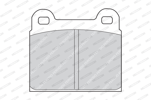 Brake Pad Set, disc brake (FDB425)