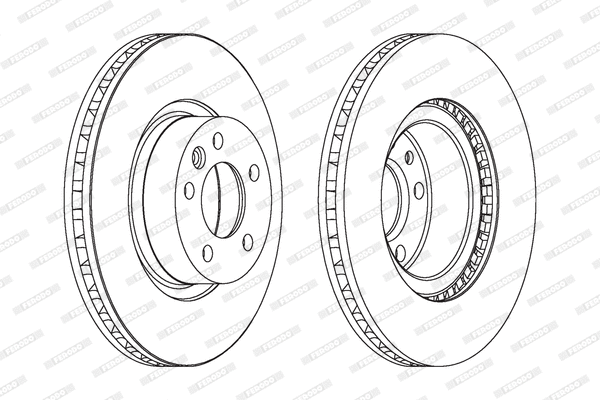 Brake Disc (DDF1254C-1)