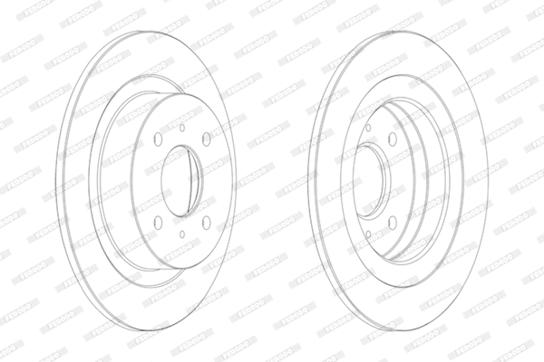 Brake Disc (DDF673)
