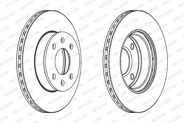 Brake Disc (DDF1268C)
