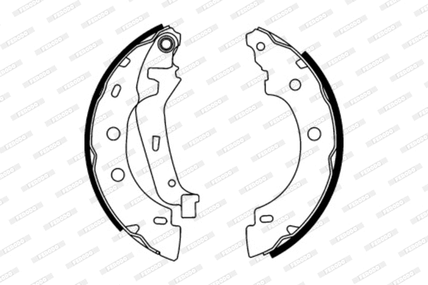 Brake Shoe Set