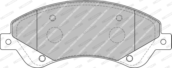 Brake Pad Set, disc brake (FVR1929)