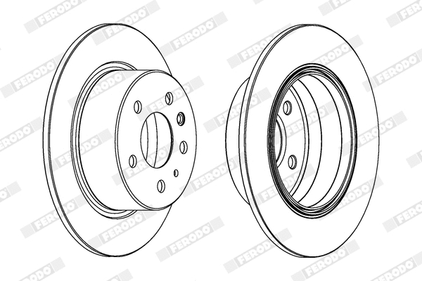 Brake Disc (DDF003X)